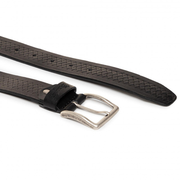 WRANGLER WOVEN PATTERN BELT BLACK W0D3U1100 112125599