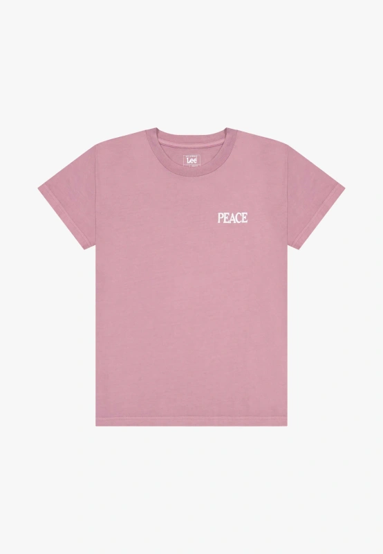 DAMSKA KOSZULKA LEE SMALL GRAPHIC TEE 1 PLUMBERRY 112371876