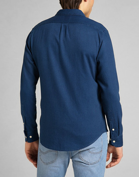 LEE LEESURE SHIRT MĘSKA KOSZULA INDIGO L66NMIDK 112140567