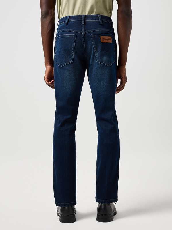 WRANGLER MĘSKIE SPODNIE JEANSOWE WRANGLER TEXAS SLIM SAPPHIRE STONE 112364460