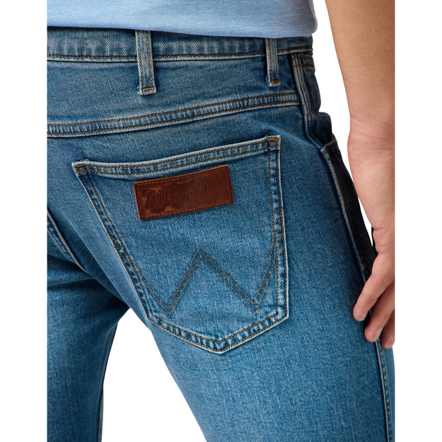 MESKIE SPODNIE WRANGLER BRYSON COWBOY HAZE 112362428