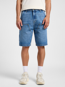 LEE MĘSKIE SPODENKI JEANSOWE LEE DBL KNEE CARPENTER SHORT RAVEN 112364160