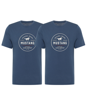 2 - PAK T-Shirt Mustang Style Alex Dark Denim 1017333 5242