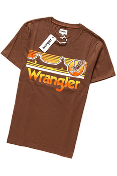 WRANGLER T SHIRT EAGLE TEE PINCECONE W7C13FK1S 112131633