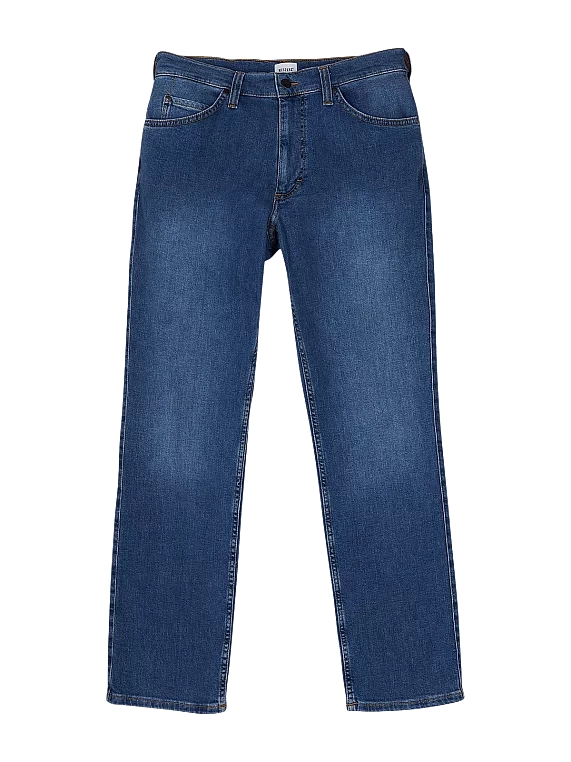 Męskie Spodnie Jeansowe Mustang Style Tramper Straight Denim Blue 1016437 5000 700