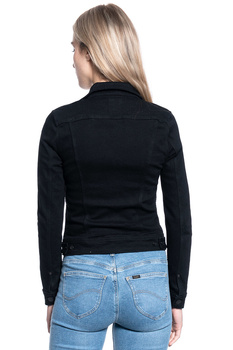 DAMSKA KURTKA JEANSOWA LEE SLIM RIDER BLACK RINSE L541PI47 112112700