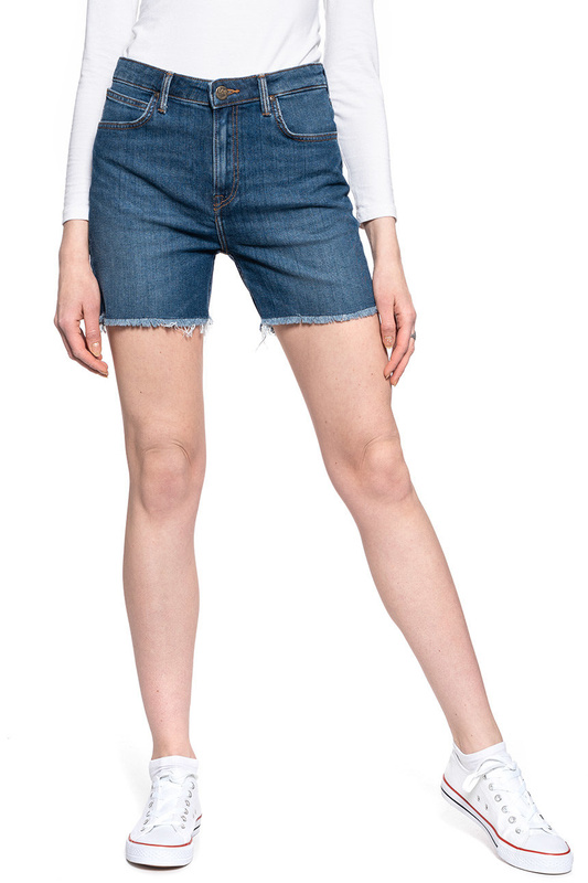 LEE BOYFRIEND SHORT DAMSKIE SZORTY JEANSOWE L37NMGFL 112108093