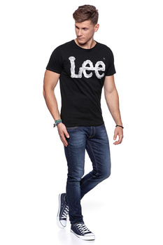 LEE T SHIRT LOGO TEE BLACK L63AAI01