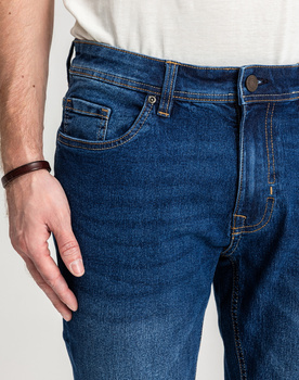 Męskie Spodnie Jeansowe Marcus Sebb 2216 Blue ink.  14-200303