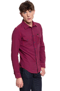 KOSZULA LEE WESTERN SHIRT BRIGHT RED L644NLEF 112115596