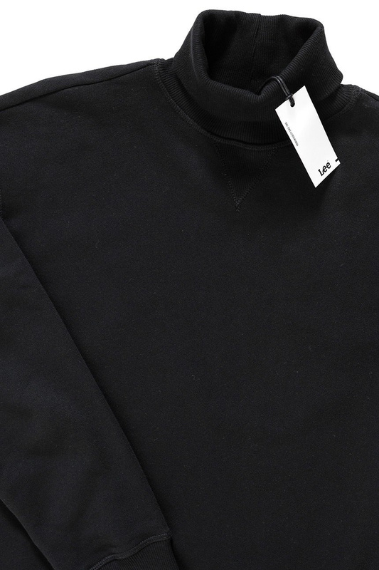 BLUZA LEE HIGHNECK SWS BLACK L82BTJ01 112121988