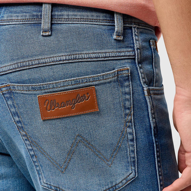 WRANGLER  MĘSKIE SPODNIE JEANSOWE WRANGLER TEXAS SLIM BREEZE 112364458