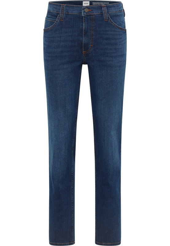 Męskie Spodnie Jeansowe Mustang Style Tramper Straight Denim Blue 1016333 5000 502