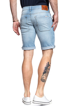SPODENKI MĘSKIE MUSTANG 5 Pocket Short DENIM BLUE 1007108 5000 413
