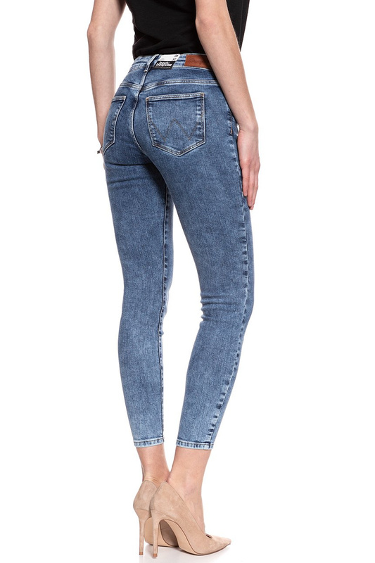 WRANGLER SKINNY CROP STATIC BLUE W28MSV25J 112128475
