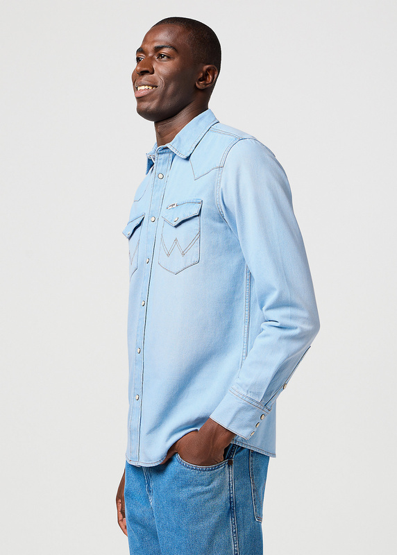 MESKA KOSZULA WRANGLER WESTERN SHIRT AUTHENTIC TINT 112362745