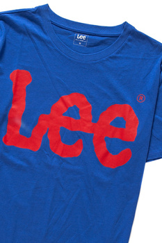 LEE T SHIRT LOGO TEE INDIGO FLASH L62AAIED 112114454