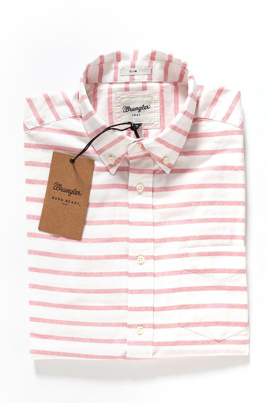 WRANGLER L/S 1 PKT SHIRT HIGH RISK RED W59634J1P