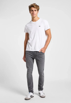 MESKIE SPODNIE LEE MALONE GREY DARKNESS 112365748