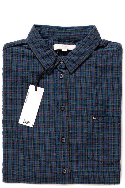 KOSZULA LEE ONE POCKET SHIRT MIDNIGHT NAVY L46BRCMA 112110824