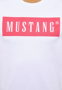 2PAK MUSTANG ALEX C / ALINA C MĘSKI/DAMSKI T-SHIRT KOSZULKA LOGO NADRUK GENERAL WHITE 1013220 2045