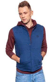 WRANGLER KNITTED VEST NAVY W6526LD35