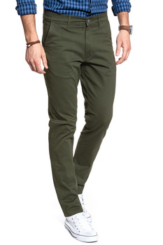 WRANGLER SPODNIE MĘSKIE CHINO IVY GREEN W16LA1XIX 112127302