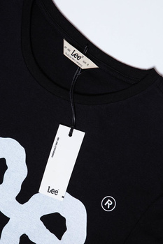 LEE T SHIRT LOGO TEE BLACK L64CAI01