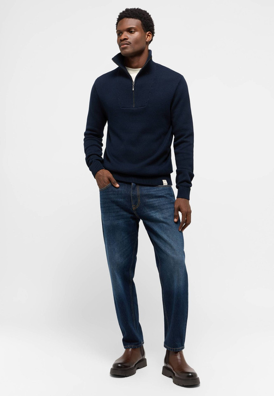 Męski Sweter Mustang Eastvale Dark Sapphire 1015802 4136