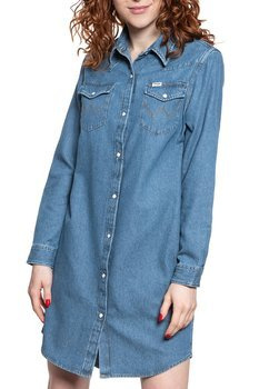 WRANGLER SHIRT DRESS ALOHA W9N8LW72L 112132449