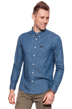 LEE BUTTON DOWN INDIGO L880RDDK