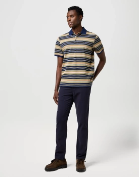 MESKIE SPODNIE WRANGLER REGULAR CHINO DARK NAVY 112371030