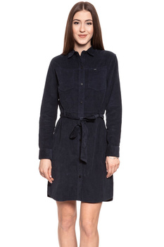 DAMSKA SUKIENKA LEE SHIRT DRESS MIDNIGHT NAVY L50AMRMA 112111282