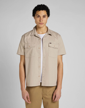 LEE SS CHETOPA SHIRT STONE L68POM58 112145432