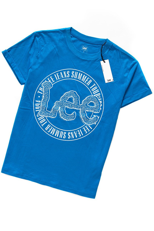LEE LOGO TEE SS DEEP SEA BLUE L41IAIEG 112108982