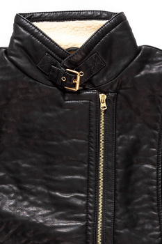 WRANGLER SHERPA PU JACKET BLACK W4089Z201