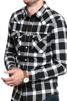 KOSZULA LEE WESTERN SHIRT PITCH BLACK L643ZCEM 112115448