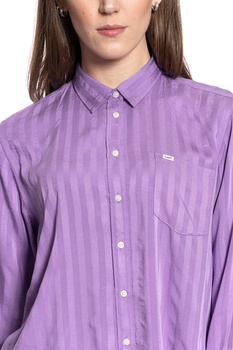 LEE ONE POCKET SHIRT DAMSKA KOSZULA W PASKI AMETHYST ORCHID L45TZOTI 112140173