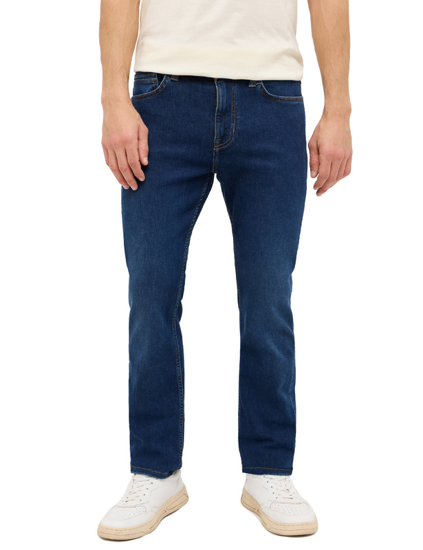 Męskie Spodnie Jeansowe Mustang Style Vegas Slim Denim Blue 1015856 5000 801
