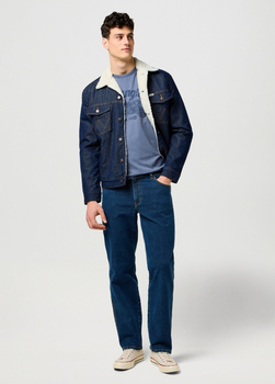 MESKA KOSZULKA WRANGLER AMERICANA TEE GRISAILLE 112371414