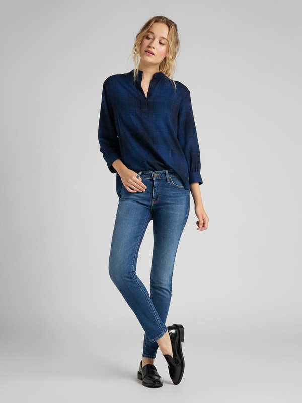 LEE SCARLETT SKINNY DAMSKIE SPODNIE JEANSOWE VINTAGE SATNA L526PVQL 112111819
