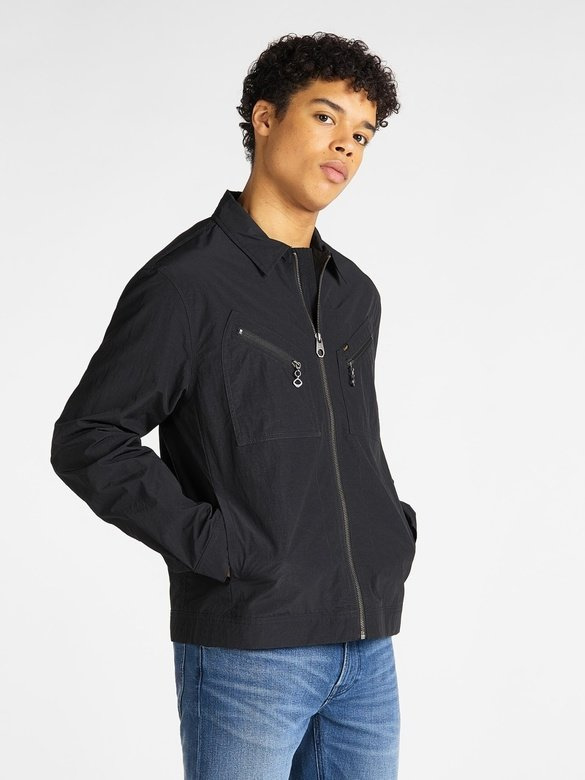 MĘSKA KURTKA PRZEJŚCIOWA LEE TECHINCAL L191 JACKET REGULAR BLACK L88QCX01 112123763