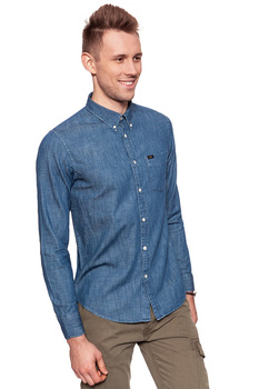 LEE BUTTON DOWN INDIGO L880RDDK
