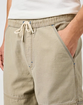 MESKIE SPODNIE WRANGLER DRAWSTRING CARPENTER CANYON SAND 112362552