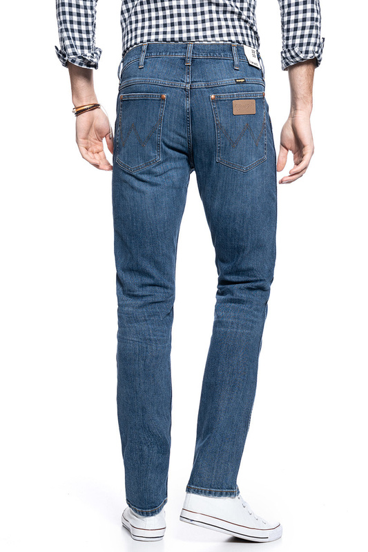 MĘSKIE SPODNIE JEANSOWE WRANGLER 11MWZ SLIM DARK TRACE W1MZXG13R 112127719