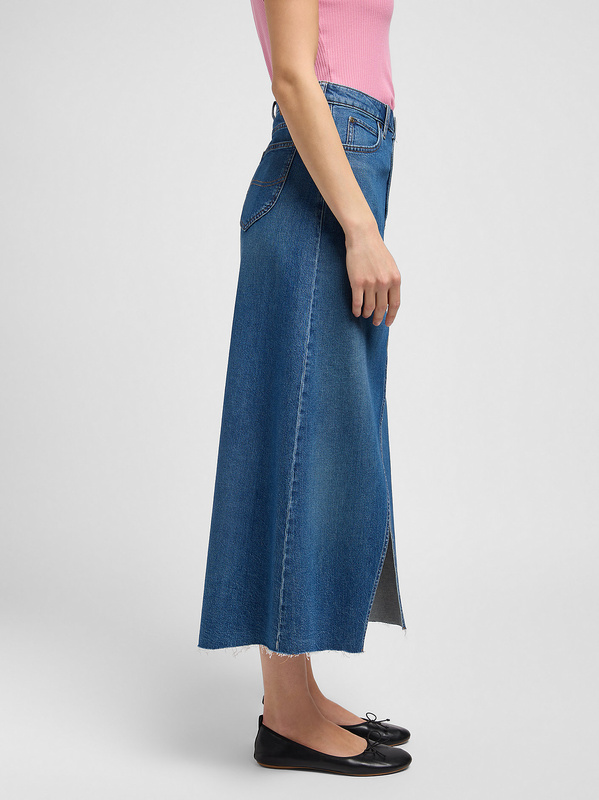 DAMSKA SPÓDNICA LEE MAXI SKIRT SUNKEN WATERFALL 112349007