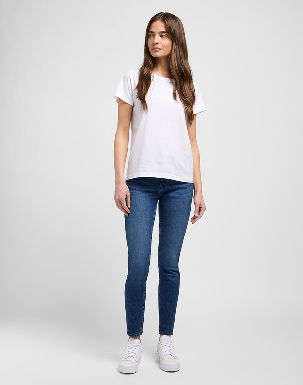 LEE DAMSKIE SPODNIE JEANSOWE HIGH RISE SKINNY MATERIAL GIRL 112351300 L34G016006