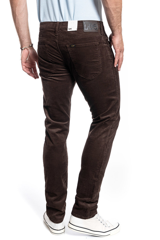 SPODNIE MĘSKIE LEE LUKE WINTER BROWN L719RL52 112119345