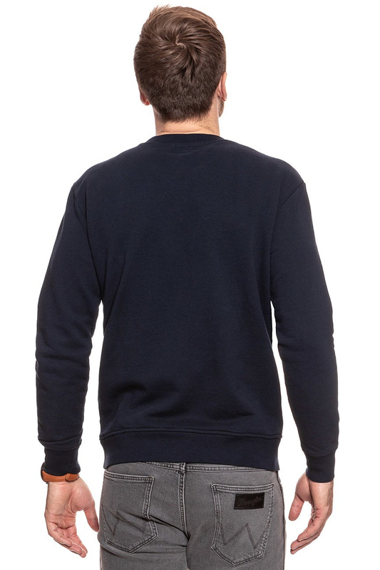 BLUZA MĘSKA LEE BASIC GRAPHIC CREW SKY CAPTAIN L80TJBHY 112121521