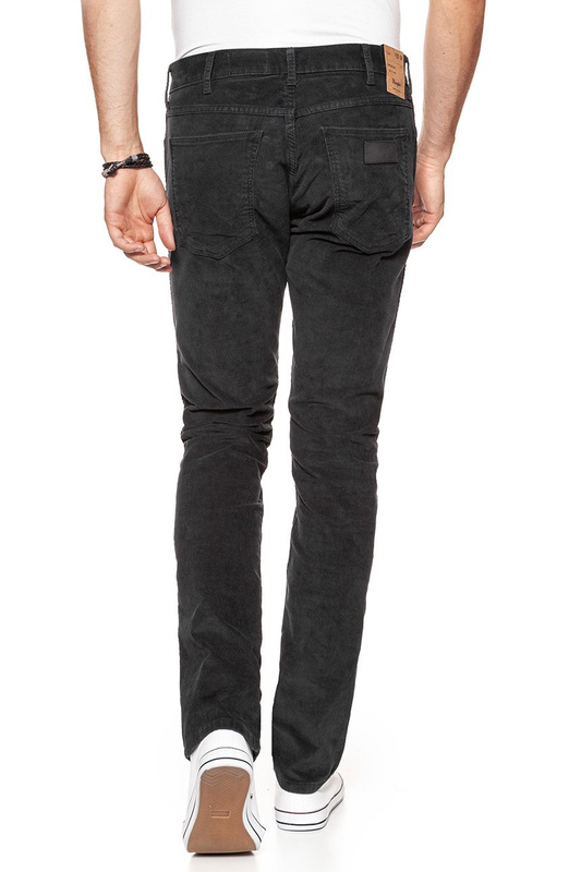 WRANGLER SPODNIE MĘSKIE SPENCER BLACK WASHED W16AAA80K